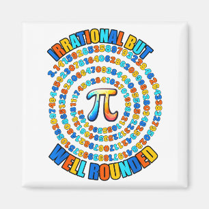 Aimant Irrationnel Mais Bien Rond Symbole De Nombre Pi 3.