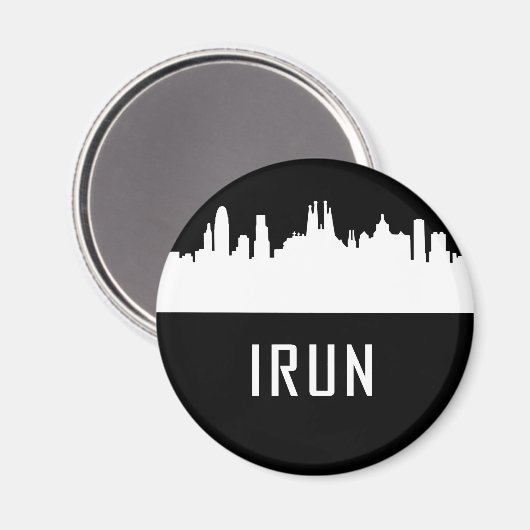 Aimant Irun | villes d'Espagne (Recto/Verso)