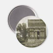 AIMANT IRVING KANSAS POST OFFICE PHOTO MARSHALL COUNT KS (Recto/Verso)