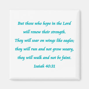 Aimant isaiah 40-31