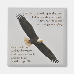 Aimant Isaïe 40:31 Mais ceux qui attendent le Seigneur