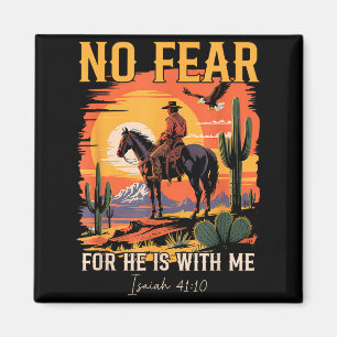 Aimant Isaïe 41_10 Verset de la Bible Cowboy Occidental C