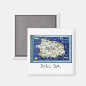 Aimant Ischia, Italie (Recto/Verso)