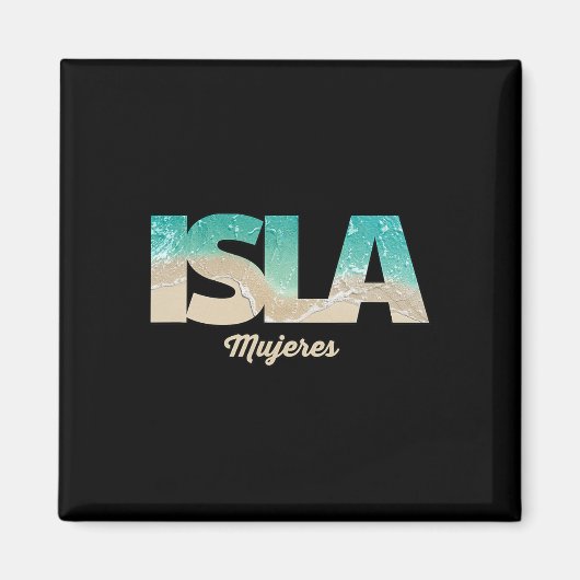 Aimant Isla Mujeres Mexique (Devant)