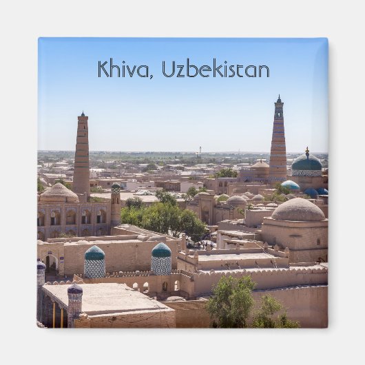 Aimant Islam Khodja Mosquée et Citadel Kunya-ark - Khiva (Devant)