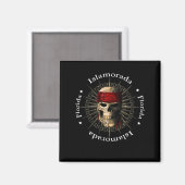 Aimant Islamorada Florida Keys Pirate Skull (Recto/Verso)
