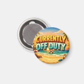 Aimant Island Sunset Beach Currently Off Duty (Recto/Verso)