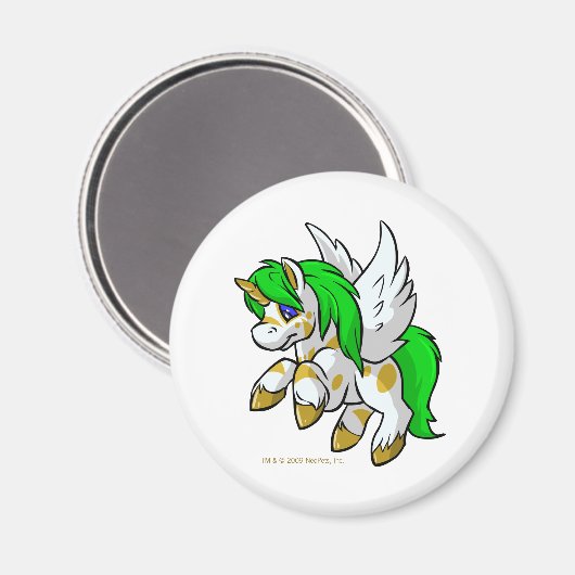 Aimant Island Uni survolant Mystery Island (Recto/Verso)