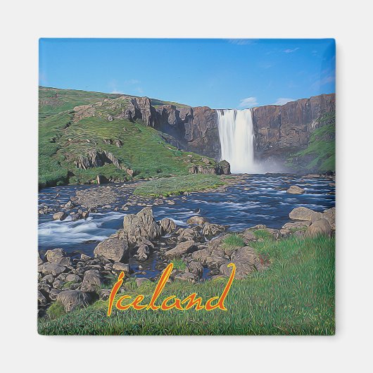 Aimant Islande (Devant)