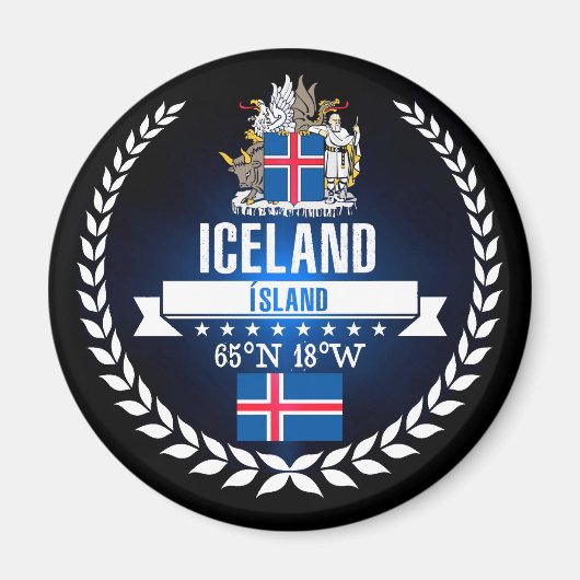 Aimant Islande (Devant)