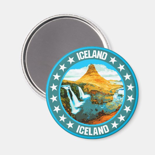 Aimant Islande (Recto/Verso)