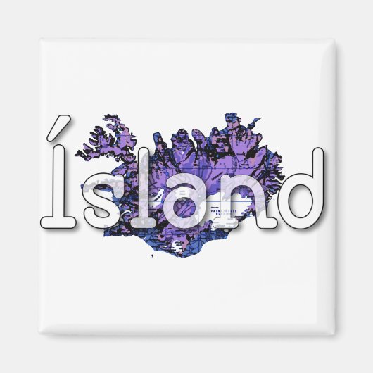 Aimant Islande (Devant)