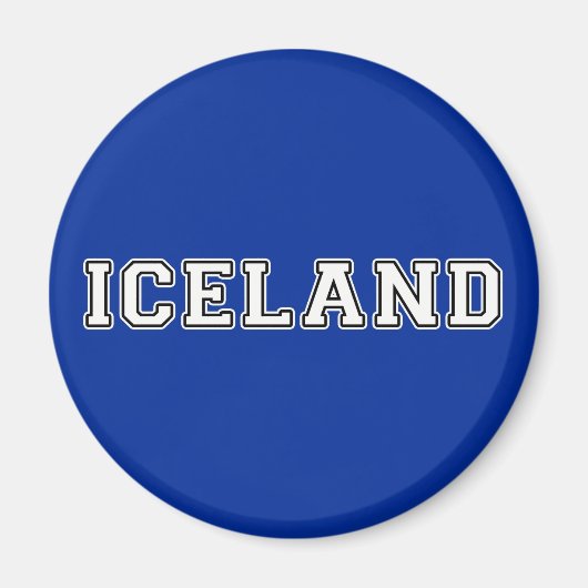 Aimant Islande (Devant)