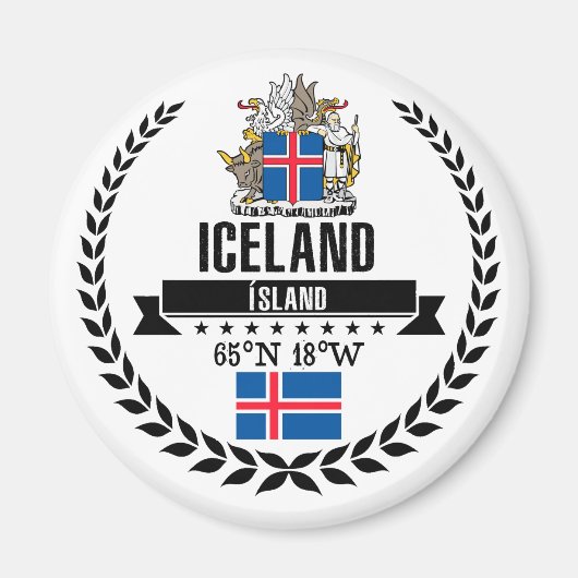 Aimant Islande (Devant)