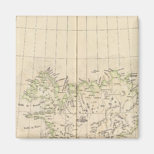 Aimant Islande, Europe (Devant)