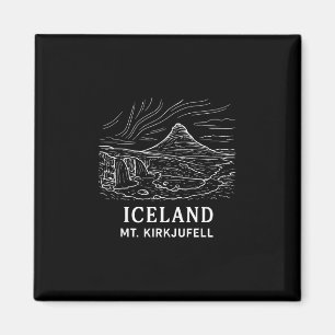 Aimant Islande Mt Kirkjufell Randonnée Aurore Boréale Sou