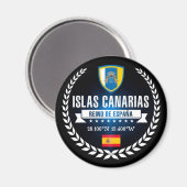Aimant Islas Canarias (Recto/Verso)