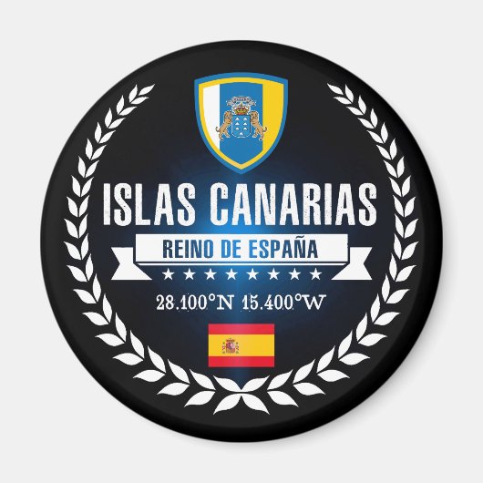 Aimant Islas Canarias (Devant)