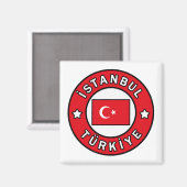 Aimant Istanbul Türkiye (Recto/Verso)