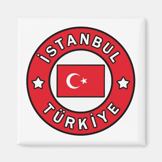 Aimant Istanbul Türkiye (Devant)