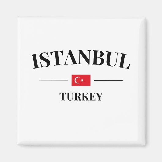 Aimant Istanbul Turquie (Devant)