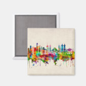 Aimant Istanbul Turquie Skyline (Recto/Verso)