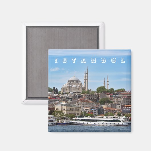 Aimant Istanbul. Ville. (Recto/Verso)