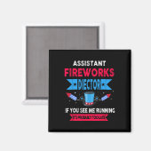 Aimant Istant Fireworks Directeur Je Vous Exécute 4 Juil (Recto/Verso)