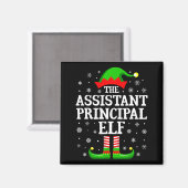 Aimant Istant Principal Elf Funny Christmas Family Matchi (Recto/Verso)