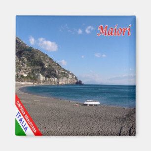 Aimant IT - Italie - Côte d'Amalfi - Plage de Maiori