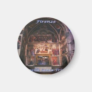 Aimant IT - Italie - Florence - Père Noël Trinità Chapell