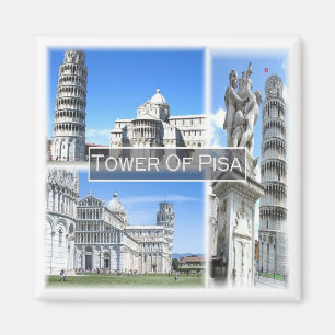 Aimant IT * Italie - La Tour penchée De Pise