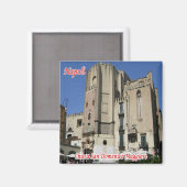 Aimant IT - Italie - Naples Church San Domenico Maggiore (Recto/Verso)