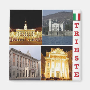 Aimant IT - Italie - Trieste - Collage Mosaïque