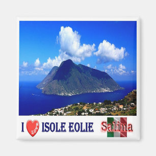 Aimant IT - Sicile - Salina - I Love