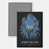 Aimant IT Toujours Les Yeux Arbres Paréidoliques Tops (Recto/Verso)