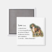 Aimant Italian Greyhound Art Toxits (Recto/Verso)