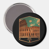 Aimant Italie (Recto/Verso)