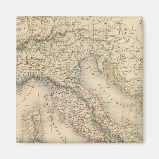 Aimant Italie ancienne 3 (Devant)
