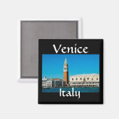 Aimant Italie bord de mer de Venise (Recto/Verso)