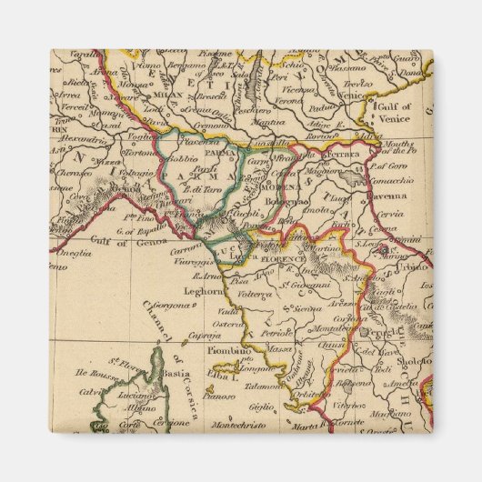 Aimant Italie du Nord (Devant)