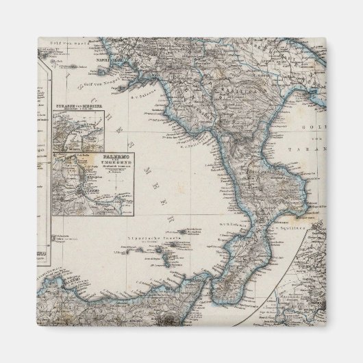 Aimant Italie du Sud (Devant)