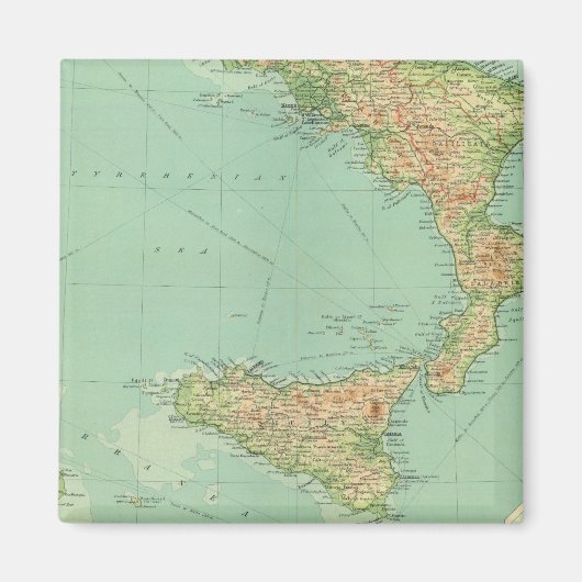 Aimant Italie du Sud 5 (Devant)