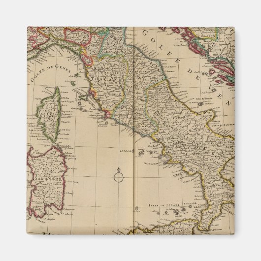 Aimant Italie et Slovénie (Devant)