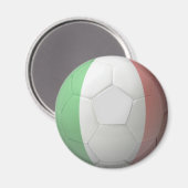 Aimant Italie Football (Recto/Verso)
