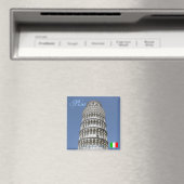 Aimant Italie Pise cool magnétique design (In Situ (Lave-vaisselle))