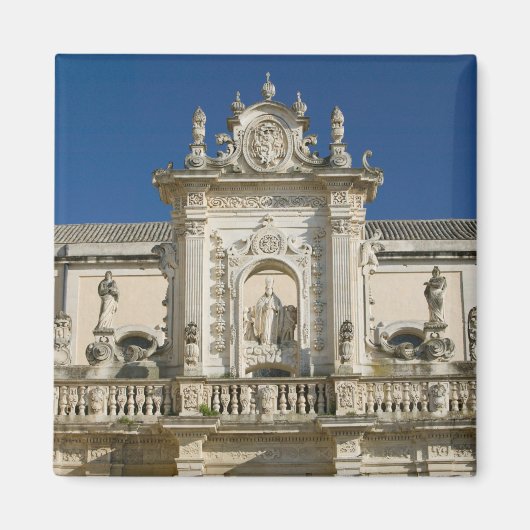 Aimant Italie, Pouilles, Lecce, Piazza del Duomo, Palazzo (Devant)