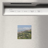 Aimant Italie, Sicile, Enna, Calascibetta, Vue du matin (In Situ (Lave-vaisselle))