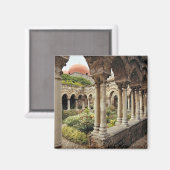 Aimant Italie, Sicile, Palerme. Les cloîtres survivent co (Recto/Verso)