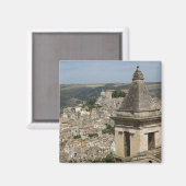 Aimant ITALIE, Sicile, RAGUSA IBLA : Town View et Père No (Recto/Verso)
